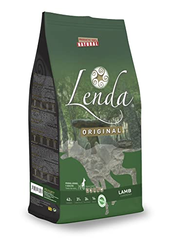 LENDA Alimentación Completa para Perros y Gatos Original Comida Seca para Perros, Adulto, 15 kg