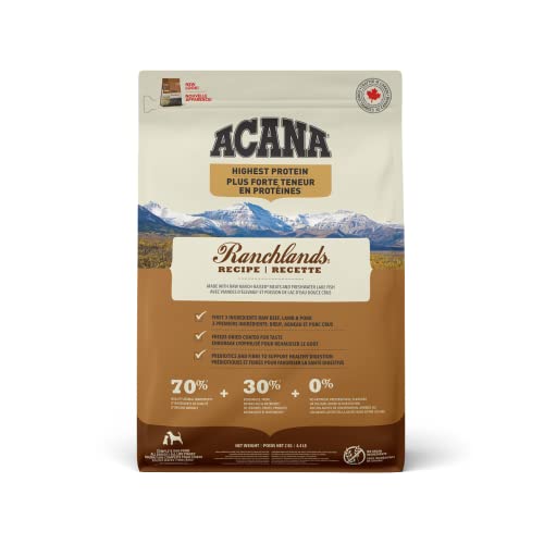 Acana Ranchlands Comida para Perro 11.4 Kg 11400 g