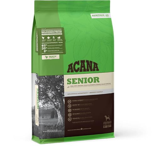 Acana Senior Dog Comida para Perros, sabor a Pollo - 11400 gr
