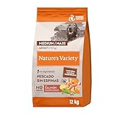 Nature's Variety No Grain Pienso para Perros Adultos con Salmón Noruego - 12kg