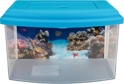 Aimé Aquarium Plastic Aquarium - 1 Unidad, colores surtidos