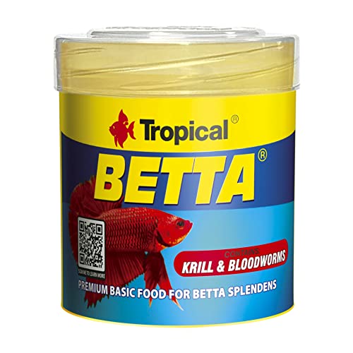 Tropical Betta - Comida para peces de lucha (50 ml)