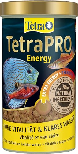 TetraPRO Energy Multi-Crisps - Alimento completo, mejora la vitalidad de los peces, lata 500 ml