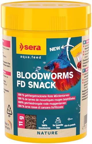 Sera FD Larvas Rojas de Mosquito 100 ML (9 g) XXX